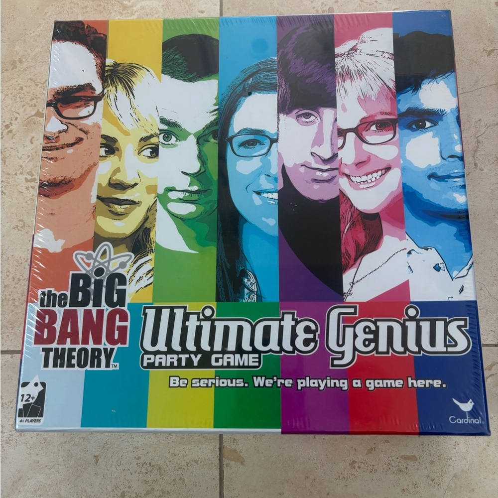 The Big Bang Theory Ultimate "Genius" Party Game NEW sealed